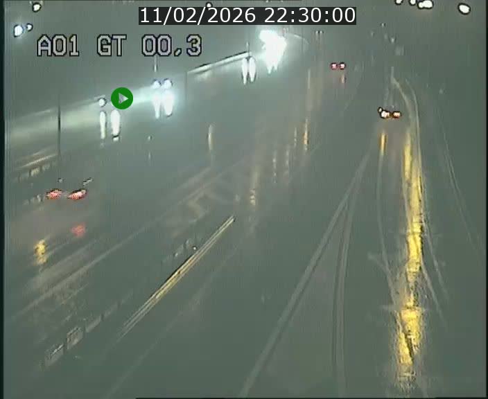 Traffic live webcam Luxembourg Croix de Gasperich - A1 direction Kirchberg - BK 0.3