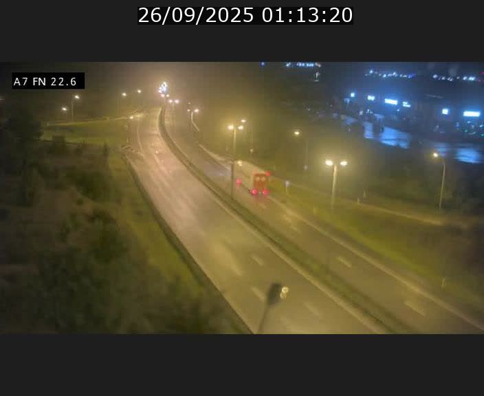 Caméra trafic Luxembourg - A7, Colmar-berg direction Mersch