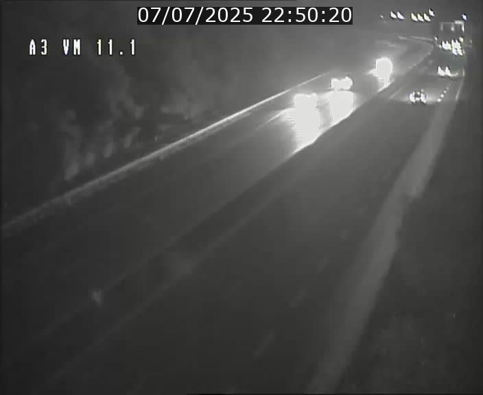 Webcam à la frontière franco-luxembourgeoise, avant la Croix de Bettembourg - BK 11.1 - direction Luxembourg-ville