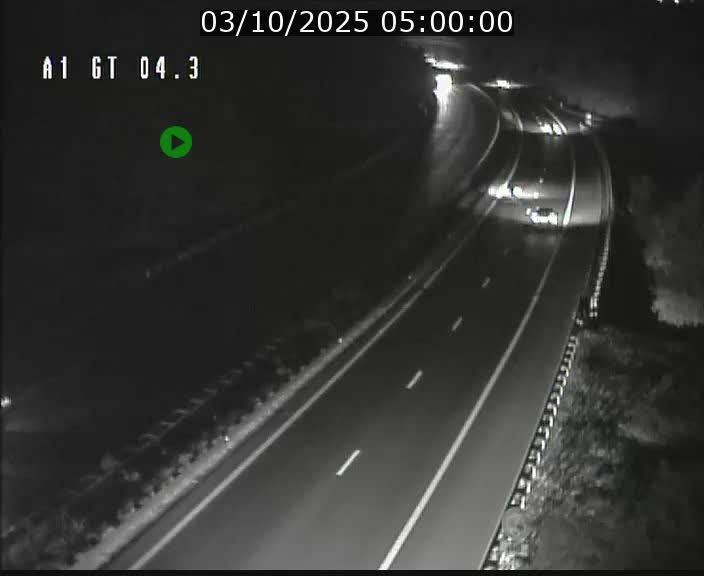 Traffic live webcam Luxembourg Itzig - A1 direction Sandweiler - BK 4.3