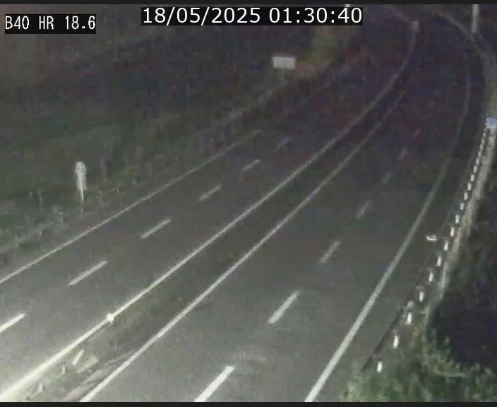 Webcam sur la route de liaison entre Micheville et Esch-Belval à la frontière entre le Luxembourg et la France. Vue orientée vers la Lorraine.