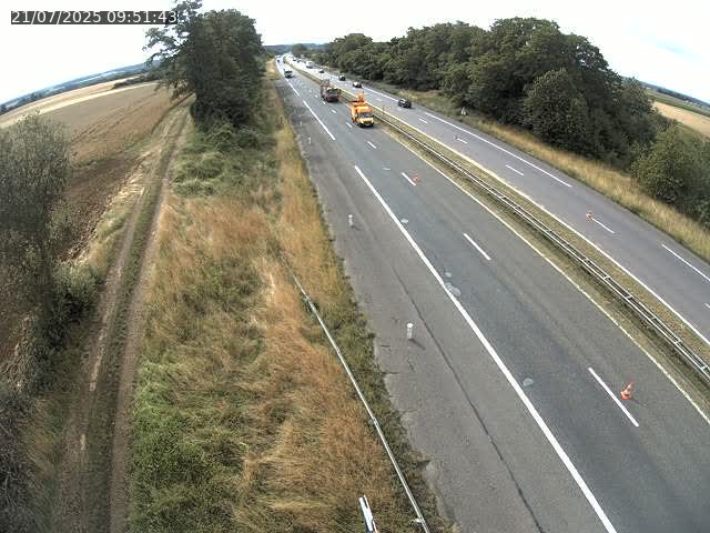 Caméra autoroute France - A30, Havange direction Metz