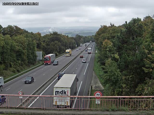 Caméra autoroute France - A33, Houdemont direction Lunéville