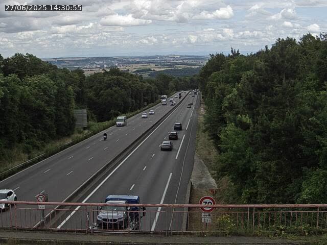 Caméra autoroute France - A33, Houdemont direction Lunéville