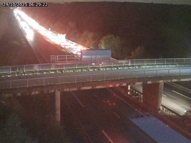 Caméra autoroute France - A31, Zoufftgen direction Luxembourg-ville, à la frontière entre la France et le Luxembourg