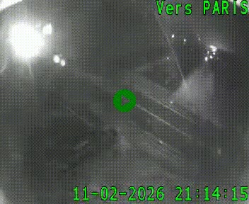 Clone of Caméra routière sur l'autoroute A20 au nord de Limoges, à la jonction avec la N520. Vue orientée vers Paris