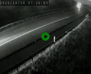 Caméra autoroute A75 à hauteur de la sortie 42 (Rodez, Laissac, Aire de l'Auvergne) située sur la commune d'Auberoques, près de Sévérac-le-Château