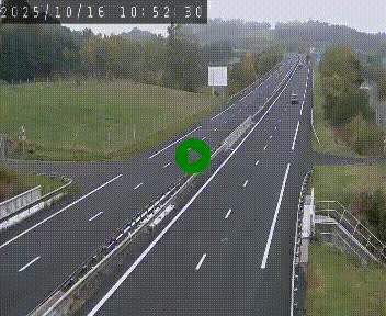 Caméra autoroutière France - A75, Coren, en direction de Montpellier