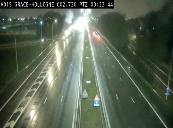 Caméra trafic Belgique - Grâce-Hollogne - E42, jonction avec A604, direction Loncin/Aéroport de Liège -  BK 3.2