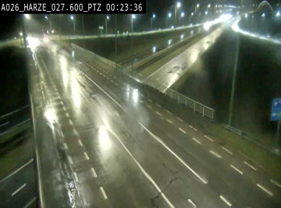 Caméra autoroute Belgique - Sougné-Remouchamps,E25 direction Luxembourg