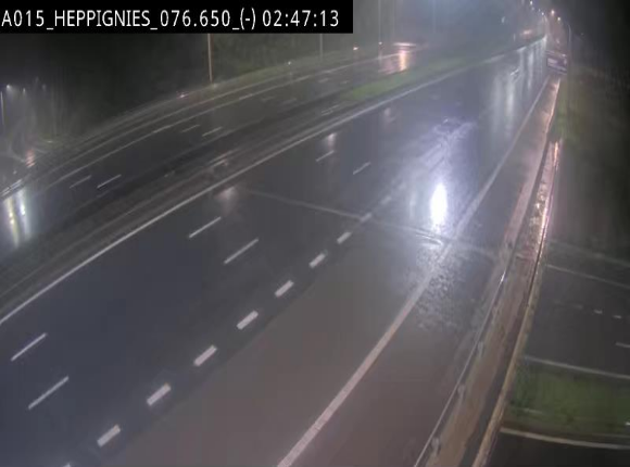 Webcam autoroute Belgique - Heppignies - E42 direction Namur - BK 76.4