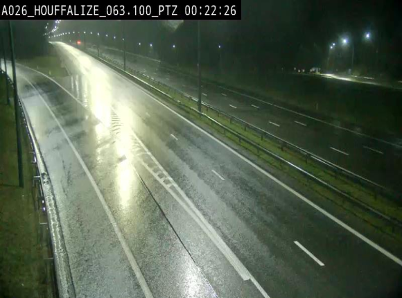 Caméra autoroute Belgique - Houffalize, E25 direction Liège