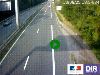 Webcam sur la nationale N90 à Gilly-sur-Isère, en direction et à proximité d'Albertville