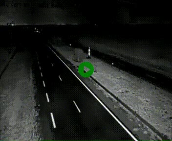 Webcam à hauteur de Vert-en-Drouais sur la N12, en périphérie de Dreux. Vue orientée vers Alençon