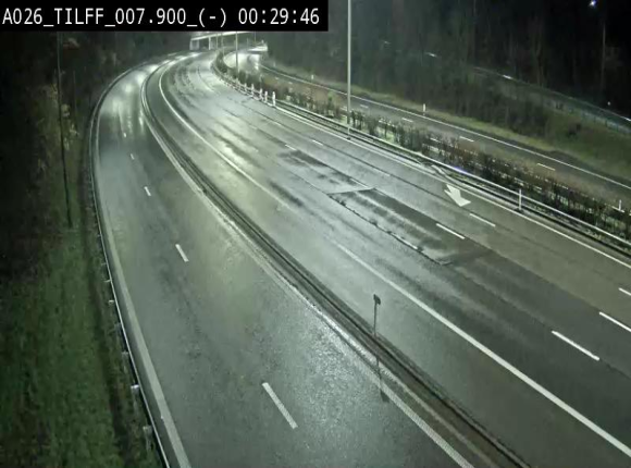 Webcam autoroute A26/E25 à Esneux, en Belgique en direction Luxembourg - BK 7.9