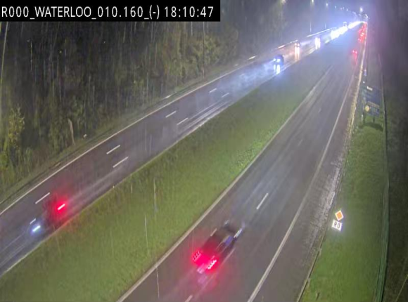 Webcam autoroute Belgique - Waterloo - R0 (ring de Bruxelles) - BK 12.3