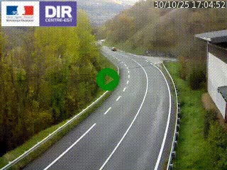 Caméra trafic sur la N90 à Bourg-Saint-Maurice, en provenance d'Aoste et en direction d'Albertville