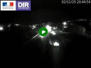 Caméra autoroute à Saint-Etienne (Les Littes) à hauteur du Ikea Saint-Etienne sur l'A72 en direction de Roanne