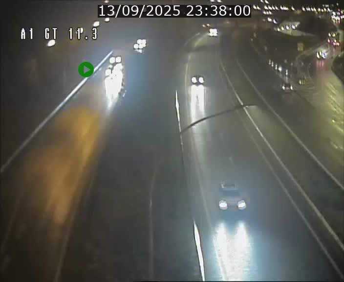 Traffic live webcam Luxembourg Senningerberg - A1 direction Allemagne - BK 11.3