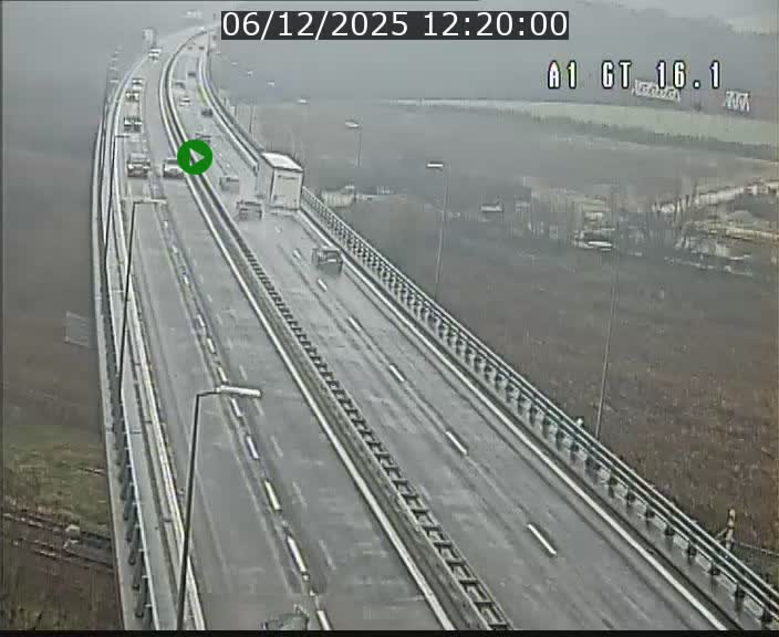 Traffic live webcam Luxembourg Niederanven - A1 direction Allemagne - BK 16.1