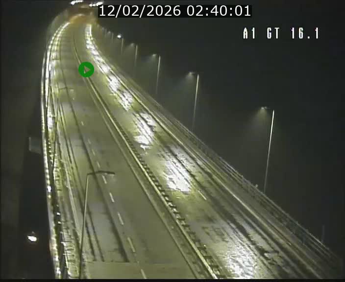 Traffic live webcam Luxembourg Niederanven - A1 direction Allemagne - BK 16.1