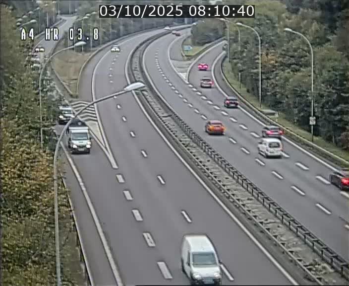 Webcam traffic A4 Luxembourg - BK 3.8 - Leudelange (direction Esch sur Alzette)