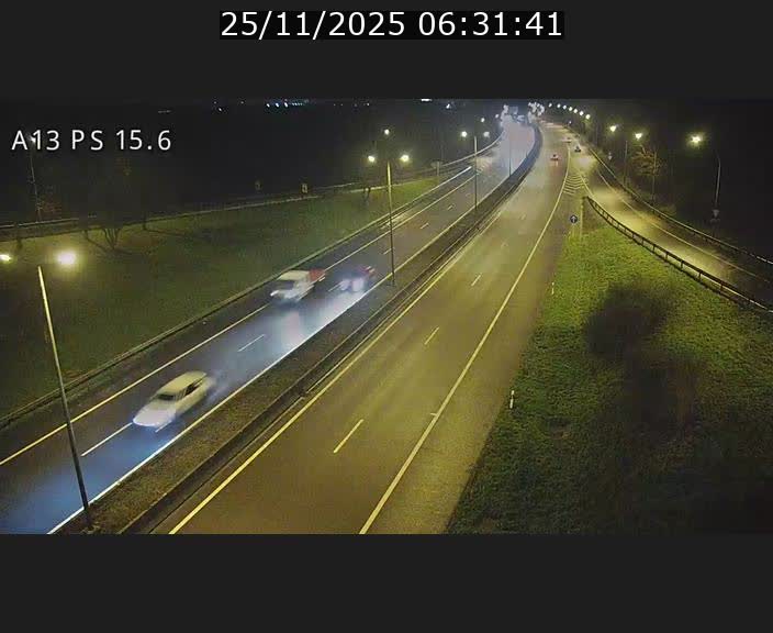Traffic live webcam Luxembourg Kayl - A13 direction Dudelange - BK 15.6