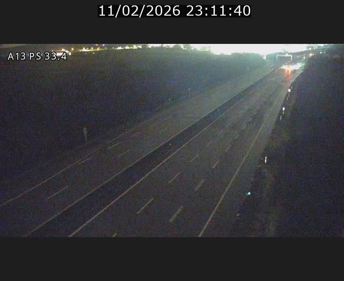 Webcam trafic sur A13 à hauteur de Mondorf-les-Bains en direction d'Altwies