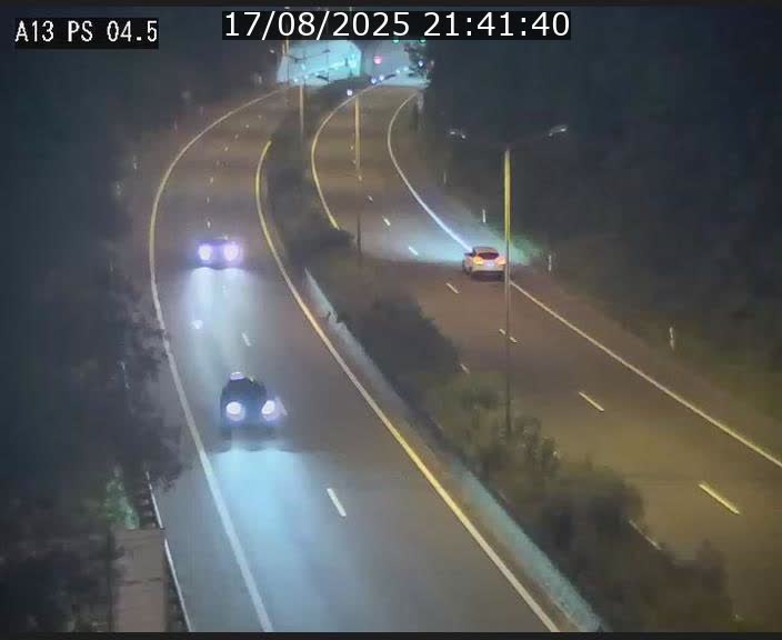Traffic live webcam Luxembourg Differdange - A13 direction Esch-sur-Alzette - BK 4.5