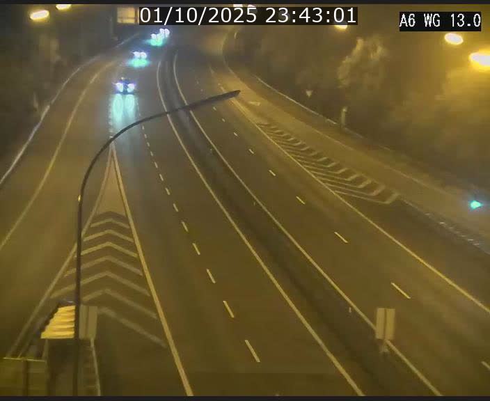 Traffic live webcam Luxembourg Mamer - A6 - BK 13 - direction Luxembourg/France/Allemagne