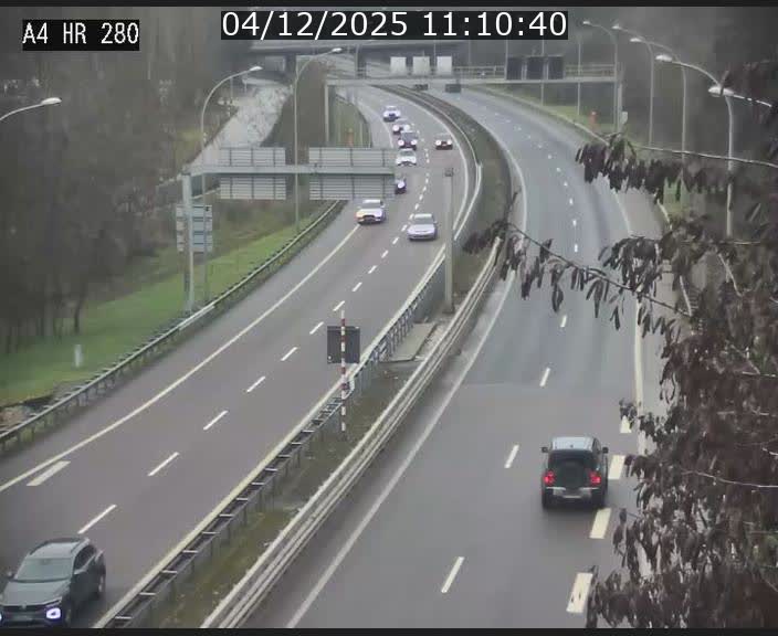Webcam traffic A4 Luxembourg - BK 0.2 - P+R Bouillon (direction Luxembourg)