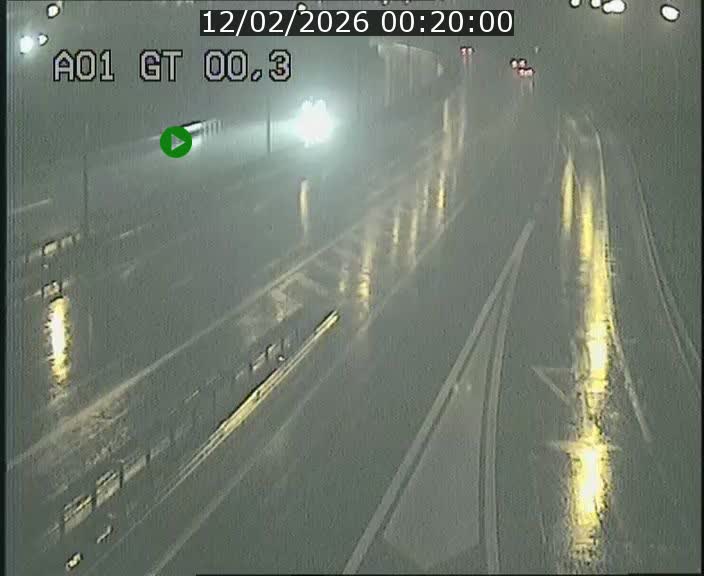 Traffic live webcam Luxembourg Croix de Gasperich - A1 direction Kirchberg - BK 0.3