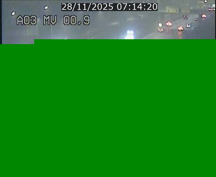 Traffic live webcam Luxembourg Croix de Gasperich - A3 - BK 0.4 - direction Luxembourg