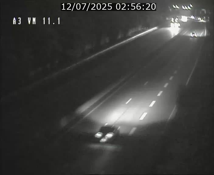 Webcam à la frontière franco-luxembourgeoise, avant la Croix de Bettembourg - BK 11.1 - direction Luxembourg-ville