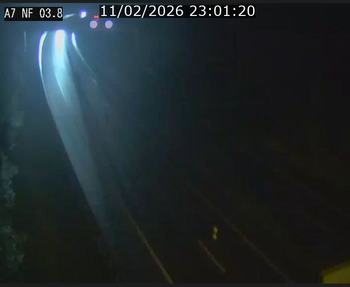 Webcam autoroute A7 au Luxembourg à la sortie du Tunnel Stafelter vers le Nord