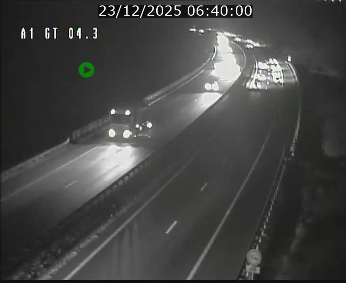 Traffic live webcam Luxembourg Itzig - A1 direction Sandweiler - BK 4.3