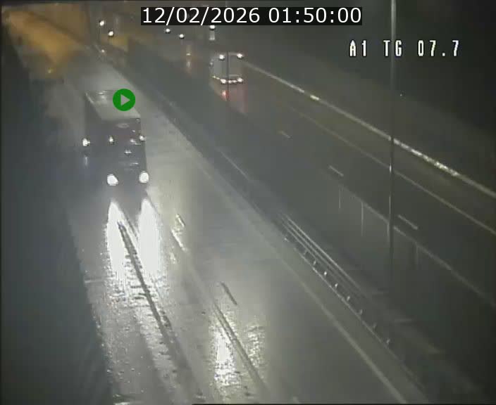 Traffic live webcam Luxembourg Kirchberg - A1 direction Luxembourg-ville - BK 7.7