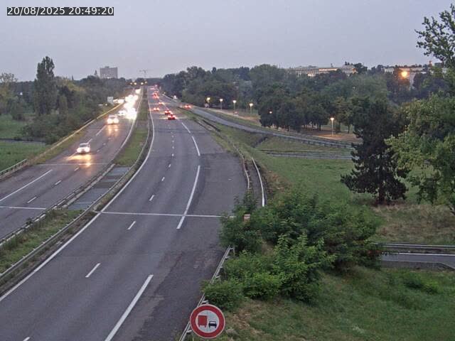 Caméra autoroute France - A31, Metz-centre direction Thionville