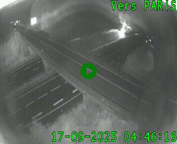 Clone of Caméra routière sur l'autoroute A20 au nord de Limoges, à la jonction avec la N520. Vue orientée vers Paris