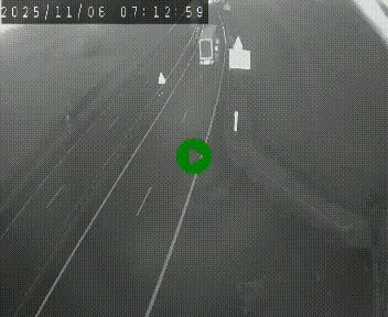 Caméra autoroute A75 à hauteur du col de la Fageole en direction de Clermont-Ferrand