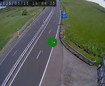 Caméra autoroute A75 à hauteur du col de la Fageole en direction de Clermont-Ferrand