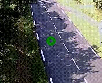 Caméra routière France - N102, au niveau du col de Montmirat à Saint-Etienne-du-Valdonnez à 1039 mètres d'altitude