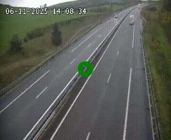 Caméra autoroutière France - A75, Montalies, à hauteur de Séverac-le-Chateau, en direction du viaduc de Millau