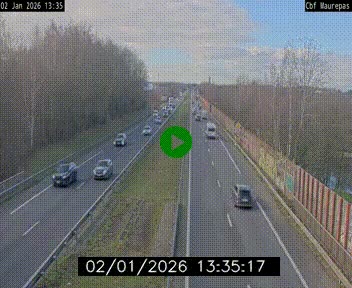 Webcam sur le périphérique de Rennes (N136) à hauteur de Maurepas, au nord de la ville