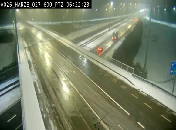 Caméra autoroute Belgique - Sougné-Remouchamps,E25 direction Luxembourg