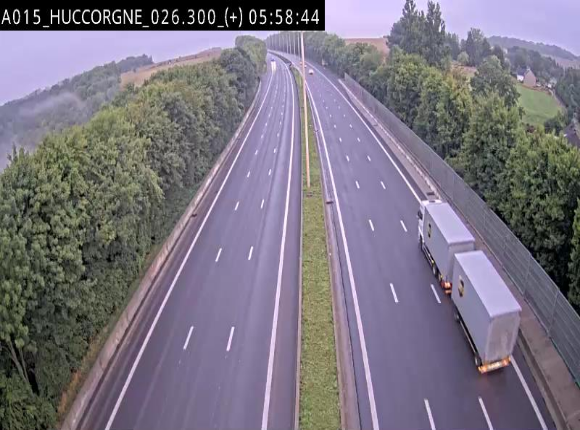 Webcam autoroute Belgique - Viaduc de Huccorgne - E42 