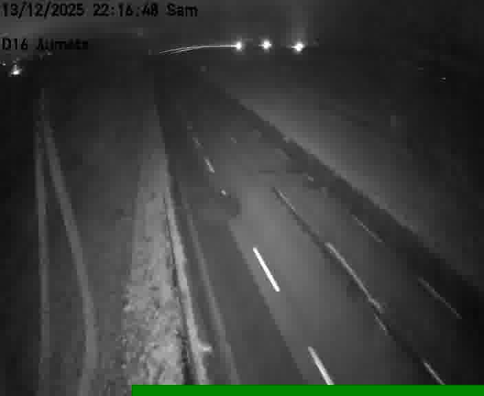 Webcam sur la D16 à Aumetz. Vue orientée vers A30