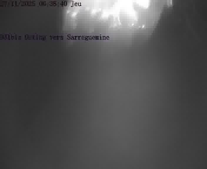 Webcam installée le long de D31bis (France) à Oeting, pointée vers Sarreguemines, utile pour suivre précisément les conditions de trafic.