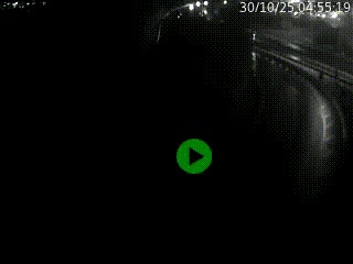 Caméra autoroute à la jonction entre l'A7 et la D301 (Boulevard urbain Sud de Lyon) à Feyzin, au sud de Lyon. Vue orientée vers Mions