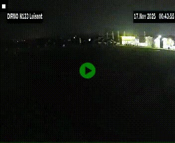 Webcam en périphérie de Chartres sur la N123, à hauteur de Luisant. Vue orientée vers Chartres